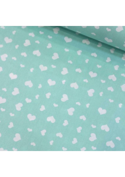 Kalpler Mint Nevresimlik Poplin Kumaş