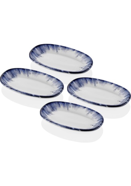 Gisou Oval Servis 15 cm - 4'lü Set