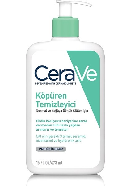 Cerave Köpüren Temizleyici 473 ml