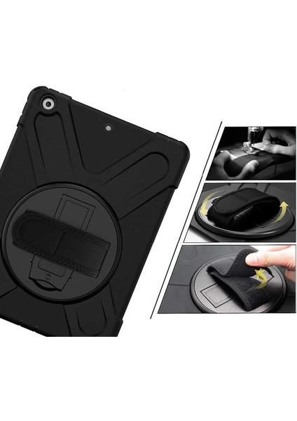 Apple iPad 10.2 Uyumlu Tablet Kılıf Hard Proctive Omuz Askılı Ultra Koruma modelleri