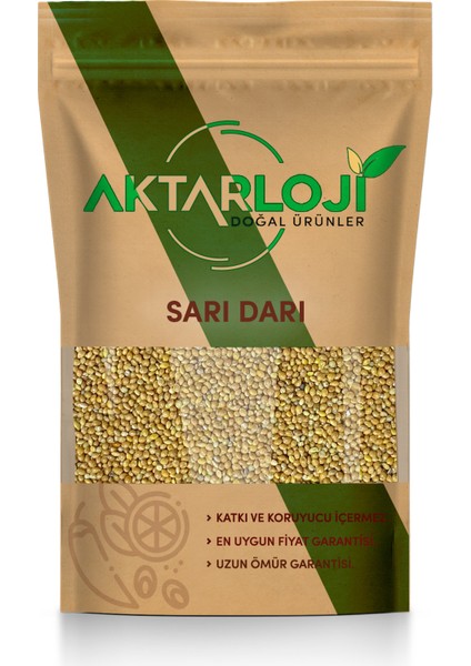 3 kg Sarı Darı Sade Muhabbet Kuşu , Papağan, Bülbül , Saka, Güvercin, Serçe Yemi Kuş Yemi