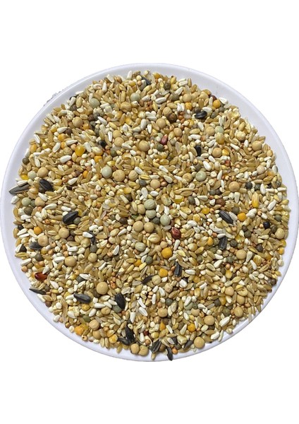 3 kg Buğdaylı Karışık Tavuk Horoz Yemi Lüx Zengin Karışım A-1
