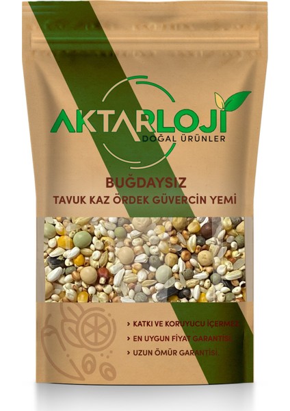 4 kg Lüx Karışım Buğdaysız Tavuk Kaz Ördek Horoz Hindi Güvercin Kumru Yemi A-1
