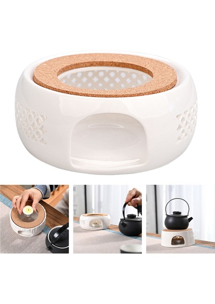 Seramik Çaydanlık Tutucu Tealight Mum Isıtıcı Stil 2 (Yurt Dışından)