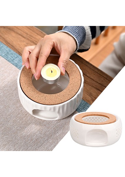 Seramik Çaydanlık Tutucu Tealight Mum Isıtıcı Stil 2 (Yurt Dışından)