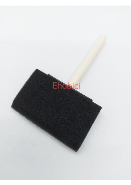 Vernik Fırçası 906 Siyah Sünger Fırça 10CM