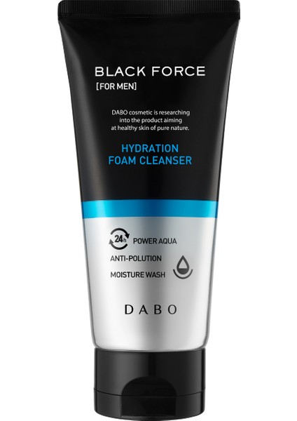 Homme Black Force Nemlendirici Köpük Temizleyici 120 ml