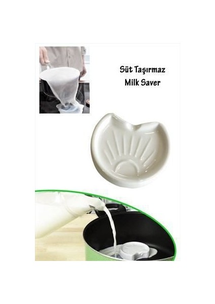 Porselen Süt Taşırmaz Milk Saver