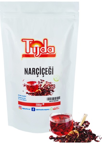 Hibiskus Nar Çiçeği Ekşi Çay 200 gr