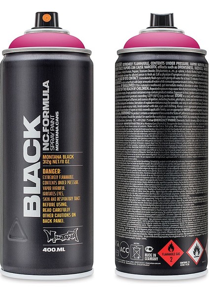 Black : Akrilik Sprey Boya : 400 ml : Punk Pink BLK3145