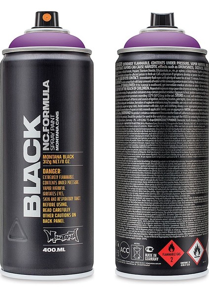 Black : Akrilik Sprey Boya : 400 ml : Pimp Violet BLK4040