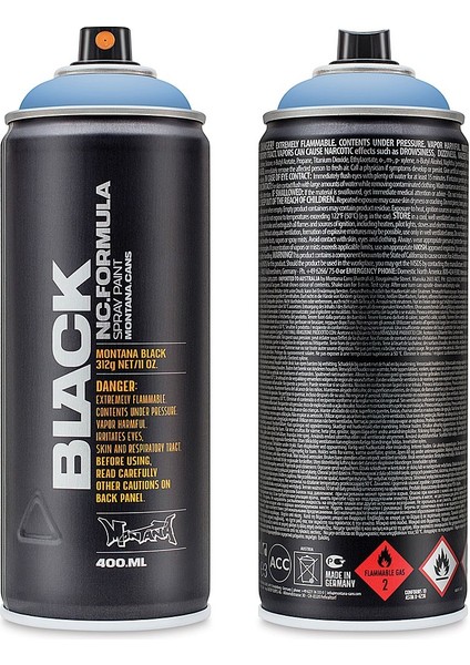 Black : Akrilik Sprey Boya : 400 ml : Blue Lagoon BLK5230