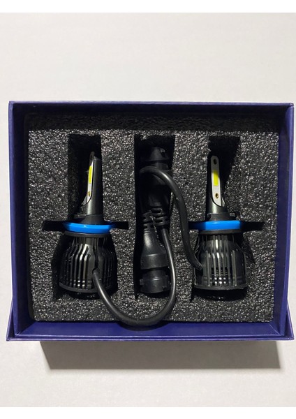 H27 LED Xenon Şimşek Etkili 8000 Lm Mini LED Xenon