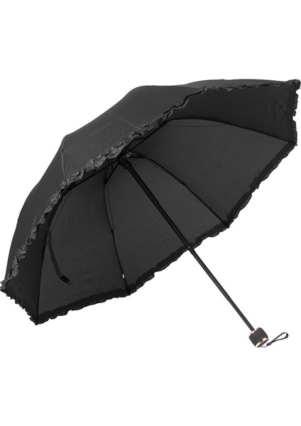 Siyah Çiçek Açan (Sihirli) Kadın Şemsiye fiyatları