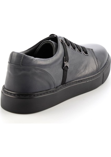 Gri Leather Erkek Sneaker E019020016 fırsatları