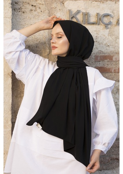 Stella Medine Ipeği Şal Siyah