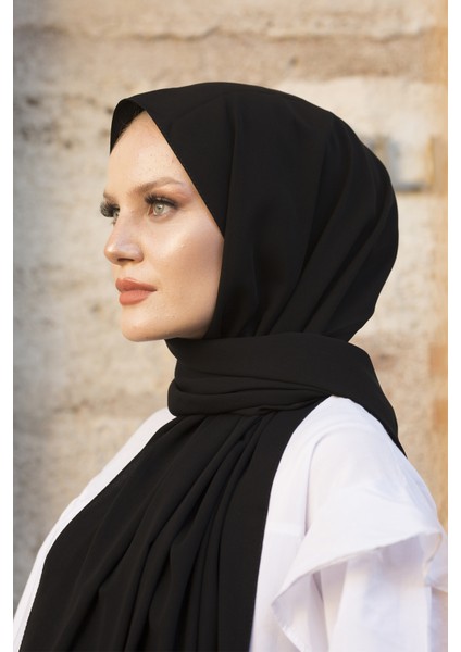 Stella Medine Ipeği Şal Siyah