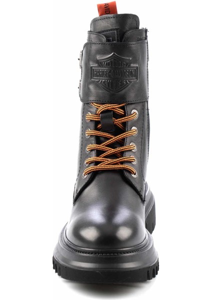 Black Leather Kadın Bot & Bootie HD07770025 modelleri