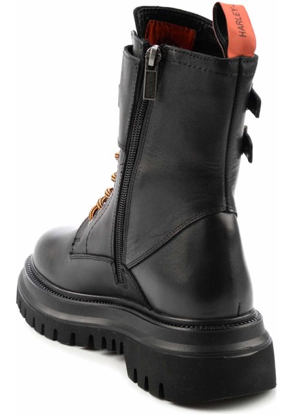 Black Leather Kadın Bot & Bootie HD07770025 indirimleri