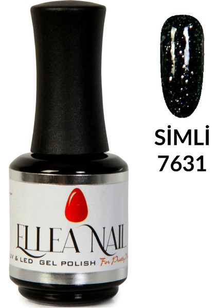 Ellea Naıl Simli Kalıcı Oje Serisi 7631