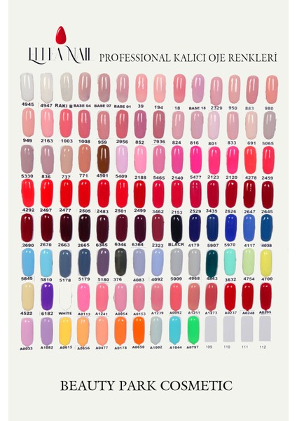 Ellea Naıl Profesyonel Kalıcı Oje Serisi A0650 fiyatları