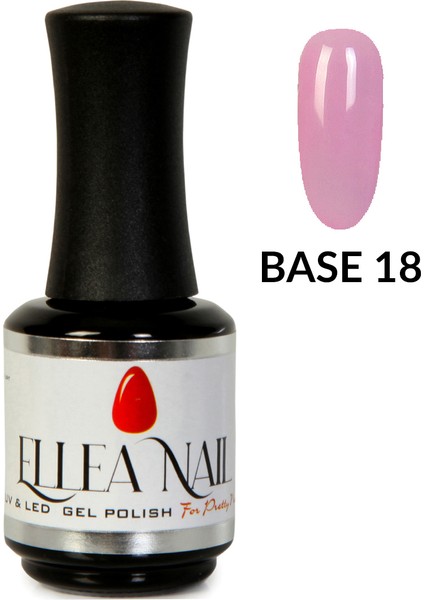 Ellea Naıl Profesyonel Kalıcı Oje Serisi Removable Base Gel Base-18