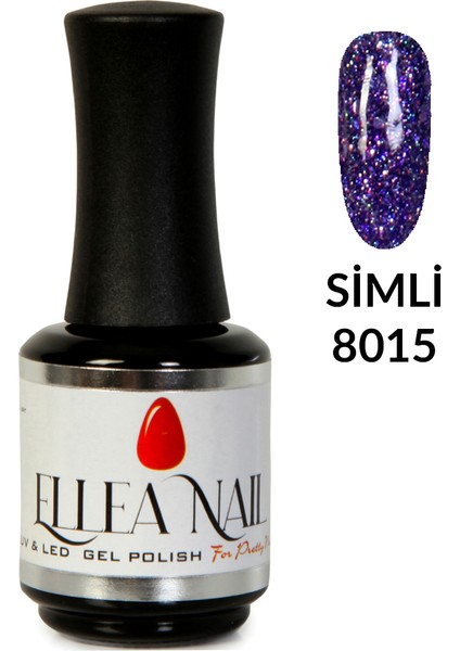 Ellea Naıl Simli Kalıcı Oje Serisi 8015