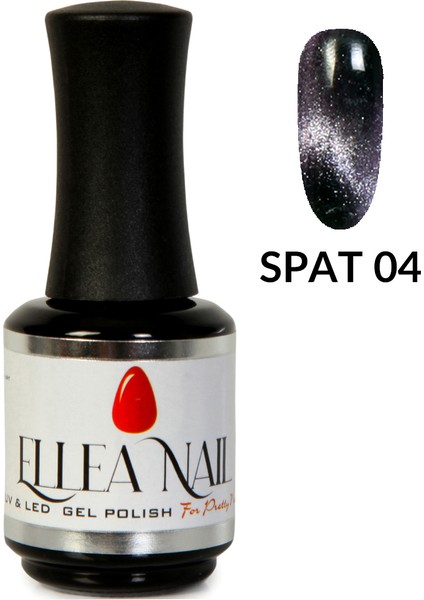Ellea Naıl Simli Kalıcı Oje Serisi Spat 04