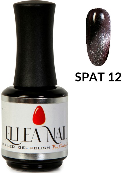 Ellea Naıl Simli Kalıcı Oje Serisi Spat 12