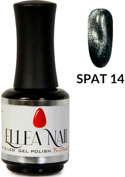 Ellea Naıl Simli Kalıcı Oje Serisi Spat 14