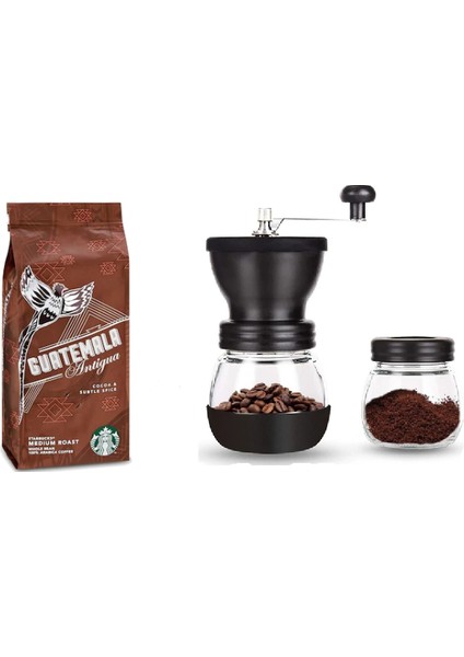 Guatemala Çekirdek Kahve 250 gr + Kahve Değirmeni