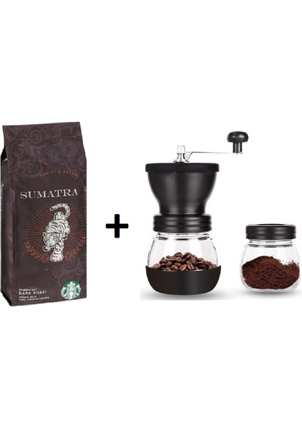 Sumatra Çekirdek Kahve 250 gr + Kahve Değirmeni