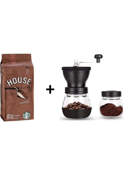 House Çekirdek Kahve 250 gr + Kahve Değirmeni