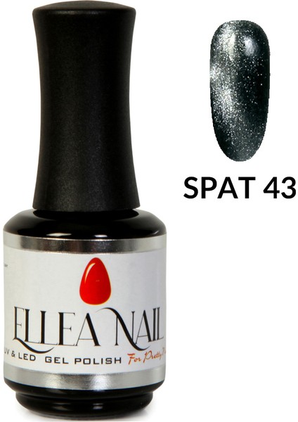 Ellea Naıl Simli Kalıcı Oje Serisi Spat 43