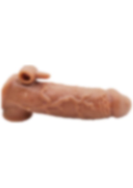 Lilitu Shop 15 cm Titreşimli Realistik Penis Kılıfı