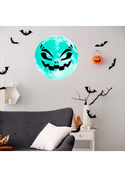 F Fityle 30 cm Aydınlık Duvar Sticker Parlayan Çocuk Odası