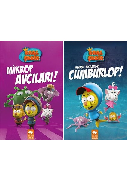 Kral Şakir Mikrop Avcıları 2 Kitap Set (Ciltli)