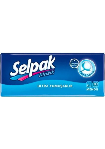 Klasik Cep Mendili 10'lu