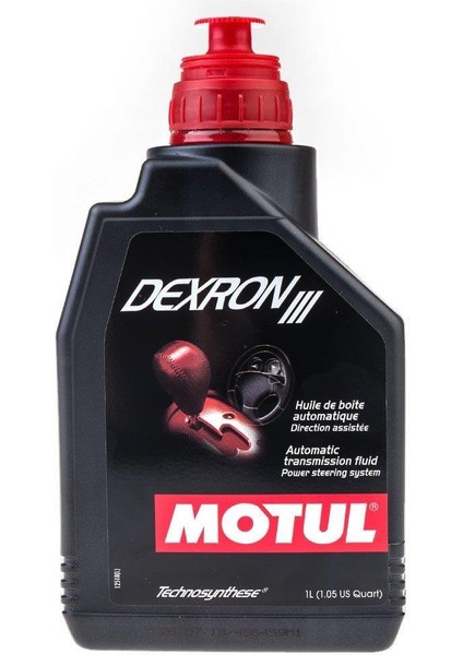 Şanzıman ve Direksiyon Yağı 1 Lt Kırmızı Renk Atf 3 (Motul)