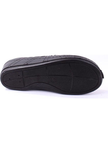 DZA37-1801 Siyah Günlük Ortopedik Burun Kapalı Kadın Terlik fırsatları