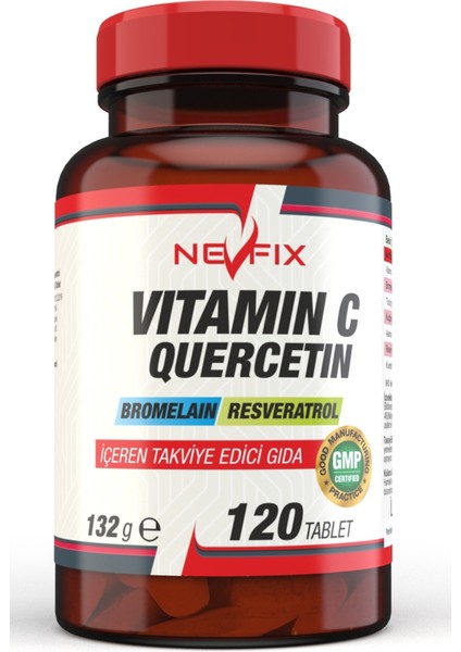 Collagen Hyaluronic Acid 300 Tablet & Nevfix Vitamin C 120 Tablet