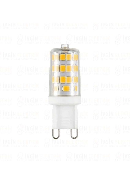 3000 Kelvin 3 Watt G9 LED Ampul