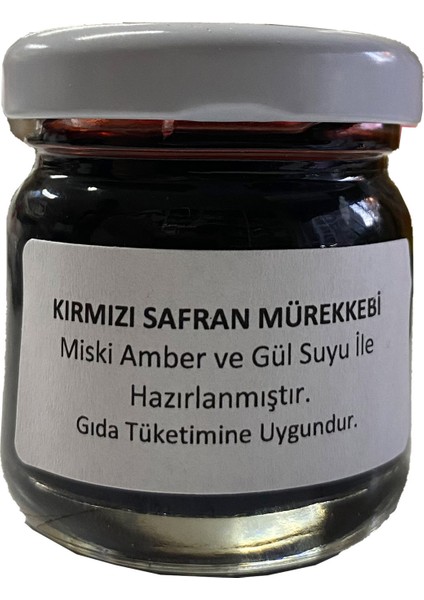 40 ml Kırmızı Safran Mürekkebi Zafran