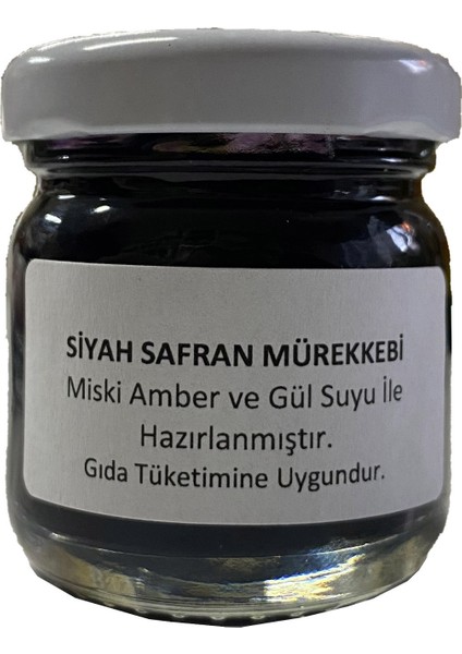 40 ml Siyah Safran Mürekkebi Zafran