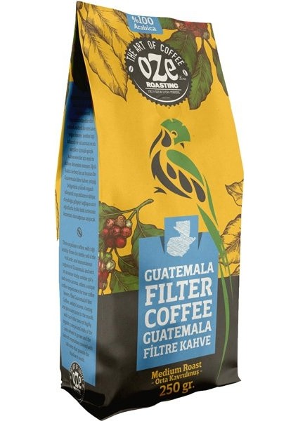 Latin Amerika Filtre Kahve Seti Guatemala, Colombian, Brazil 3'lü 250 gr