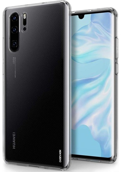 Huawei P30 Pro Kılıf Lüx Şeffaf Silikon - Şeffaf