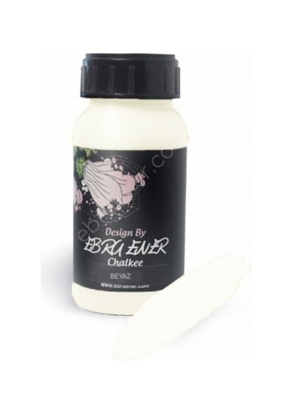 Ebru Ener Chalkee Boya 250 ml Beyaz