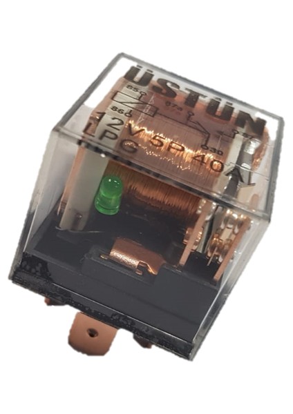 12 V 40 A Şeffaf Mini Röle