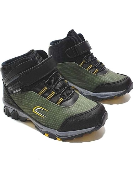 Cırtlı Trekking Çocuk - Haki - 33 modelleri