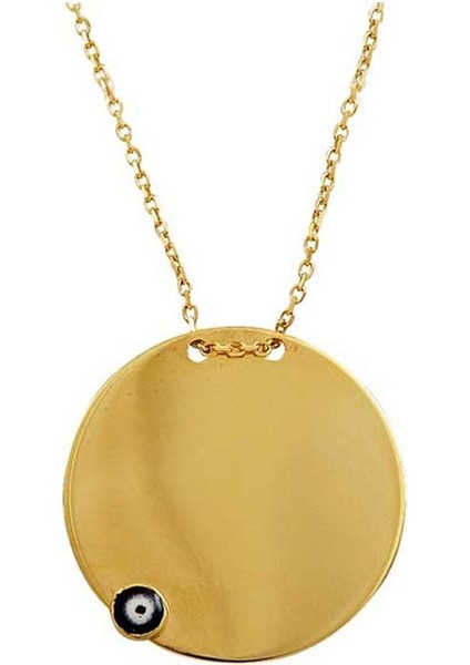 Altın Plaka Kolye 2.96 Gram 14 Ayar